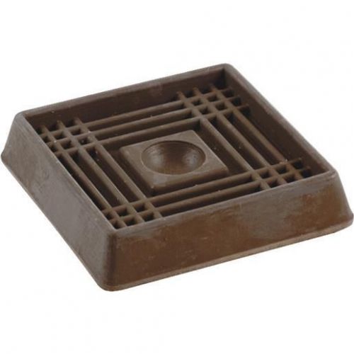 2&#034; BRN SQUARE CASTER CUP 209899
