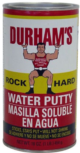 New Donald Durham Co. 00001 Durhams 1-Pound Rock Hard Water Putty