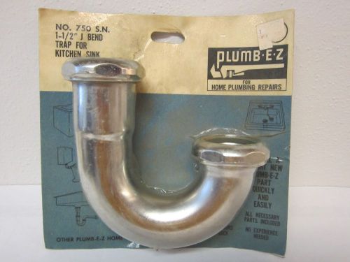 No.750 s.n.  1-1/2&#034; j bend  p-trap 1960  *new* for sale