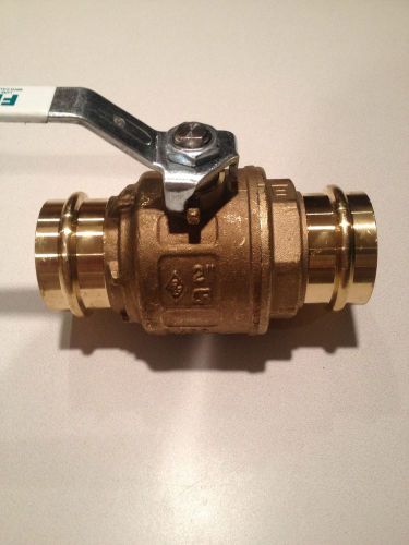 Fnw 2&#034; propress ball valve, with ss trim, 2 inch pro press for sale