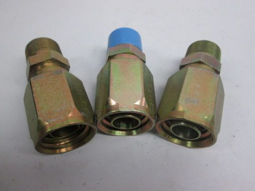 LOT 3 NEW 0107-16-16 PIPE ADAPTER FITTING 1IN NPT D269212