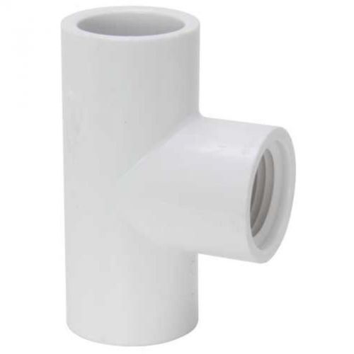 Pvc sch 40 slip x fip tee 1/2&#034; 402-005 mueller b and k pvc compression fittings for sale