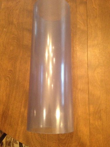 4&#034; X 13&#034; Clear PVC Pipe