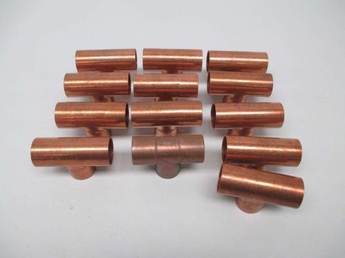 LOT 13 NEW EPC ASSORTED COPPER TEE FITTING D349661