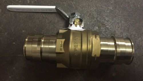 Uponor propex lf commercial ball valve (full port) 2&#034; pex x 2&#034; pex free shipping for sale