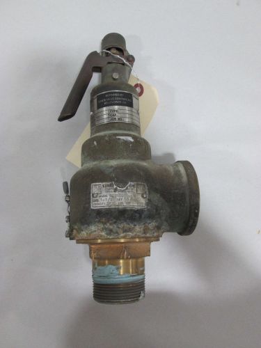 Kunkle 6021hg01-lm 50psi 1-1/2in npt 2720lb/hr bronze relief valve d382396 for sale