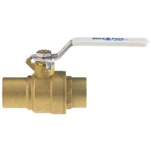 Full port brass ball vlv sweat 1/2 lead free upba-485b/8911-1/2 ball valves for sale