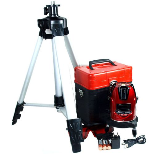 Professional 5-Line Self Leveling Precision Laser Level Kit With Tripod RB-635