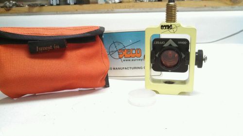 SECO 25mm Stakeout Prism Assembly 0-30mm Offset Orange 6405-01-FOR Peanut Prism