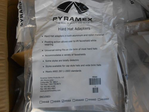 Hhaa - pyramex aluminum hard hat adapter - brand new for sale