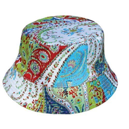 Womanswork 286 Paisley Bucket Hat