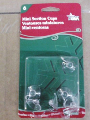 Suction cups hooks mini  - hang on window pack/2 new for sale