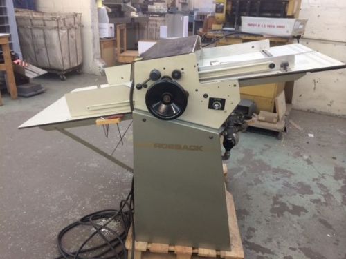26&#034; rosback air feed perforation and score machine for sale
