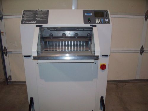 Challenge titan 200 hydraulic paper cutter -  1999 for sale