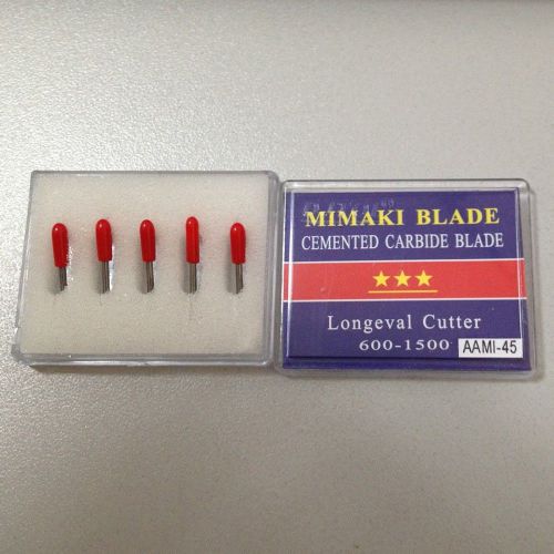 10 pcs of mimaki cemented carbide blades cutter knife – 45 degree 2a quality for sale