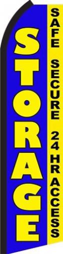 STORAGE - SAFE SECURE 24 HR ACCESS  X-Large Swooper Flag - RX7