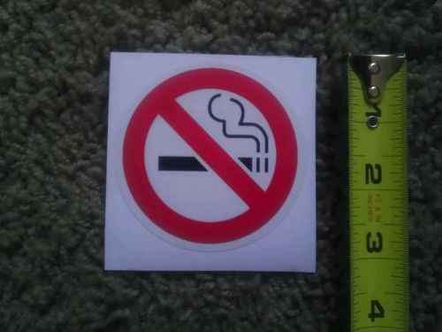 NO SMOKING Sign Store Notice Warning ban Vinyl Sticker decal indoor outdoor