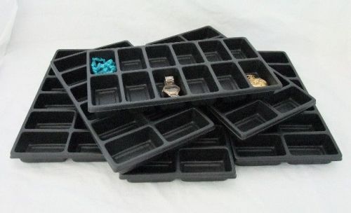 Lot Of 6 12 Slot Multipurpose Jewlery Sorting Trays