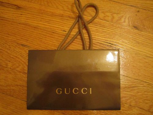 Gucci Gift Bag 100% Authentic 5&#034; x 7.14&#034;