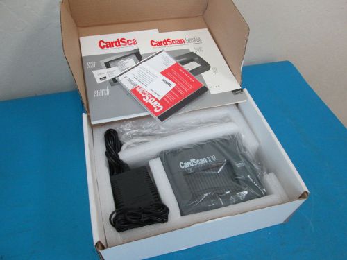 Corex BCR030P CardScan 300 Business Card Scanner - NEW