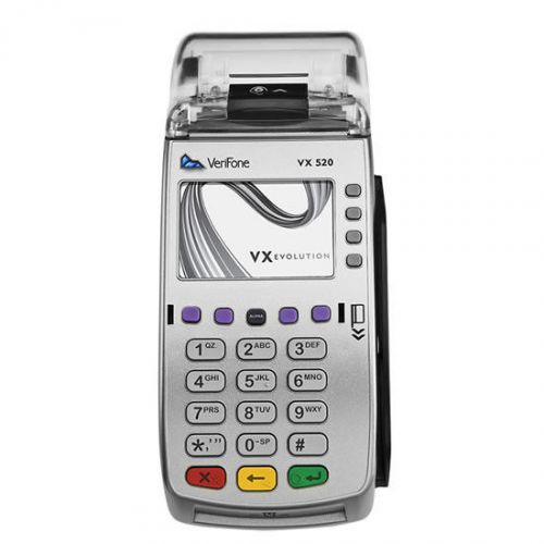 VeriFone VX 520 Dual Comm EMV / NFC 160Mb Contactless (M252-653-A3-NAA-3)