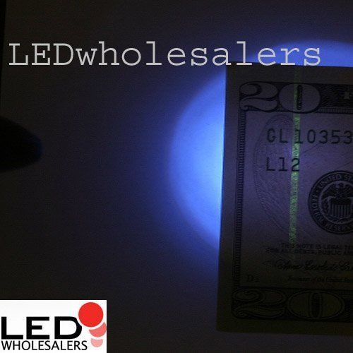 LEDwholesalers Pocket Size Fake ID Passsport Counterfeit Money Checker  375 nm U