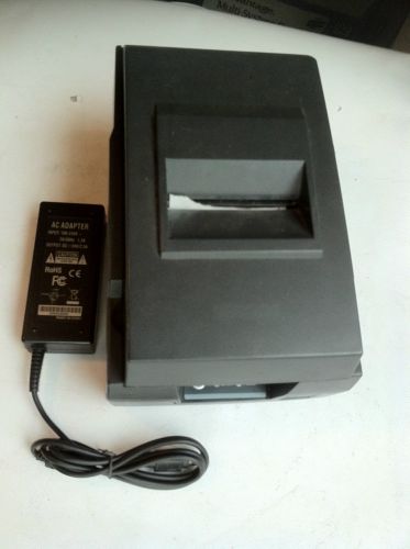 EPSON POS Black Receipt Printer TM-U200D M119D &amp; Power Adapter