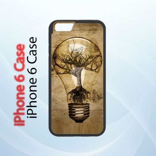 iPhone and Samsung Case - Tree On Lamp Light Retro