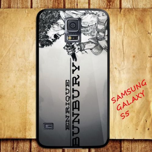 iPhone and Samsung Galaxy - Enrique Bunbury Singer Songwriter Art Cover - Case