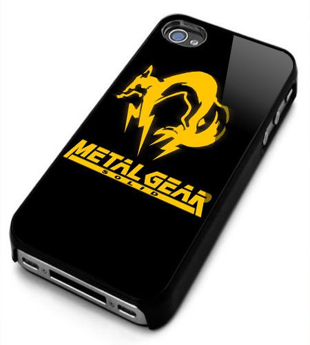 Metal Gear Solid Rising Logo iPhone 5c 5s 5 4 4s 6 6plus case
