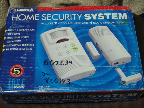 New Lorex AG-2634Z Home Security System