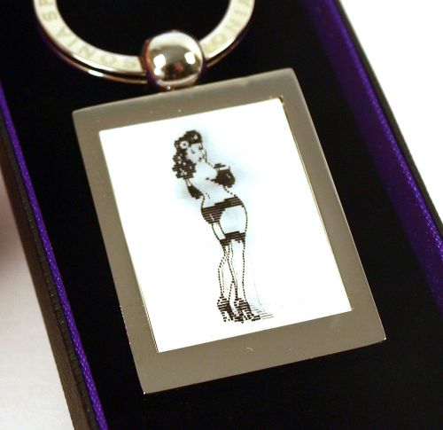 Animated keyring - stripper by sonia spencer for sale