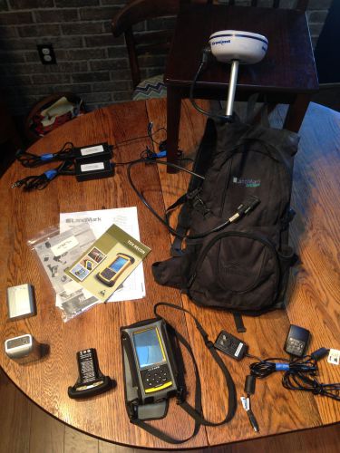 Hemisphere crescent a100 submeter gps w/ backpack package and trimble recon tds for sale