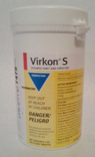 DuPont Virkon-S 50-Tablet Disinfectant for Pets, 5gm