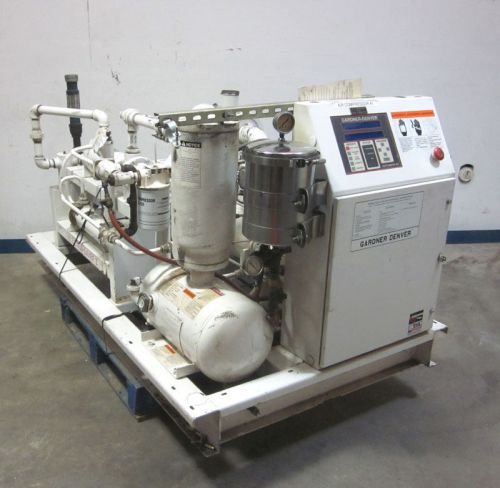 Gardner-Denver Electra-Saver II 50-Hp Air Compressor 125-PSIG 85351-Hours
