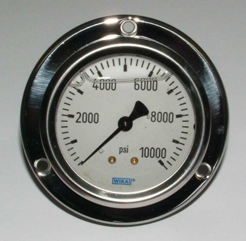 10,000 psi panel mount pressure gauge liquid filled (a-g1020) for sale
