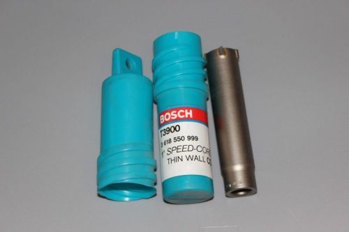 Bosch T3900 1&#034; Speed-Core Thin Wall Core Bit