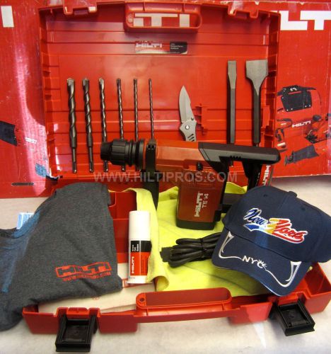 Hilti te 14 hammer drill,preowned,bits,chisels,g@@d,t-shirt,hat,knife, fast ship for sale