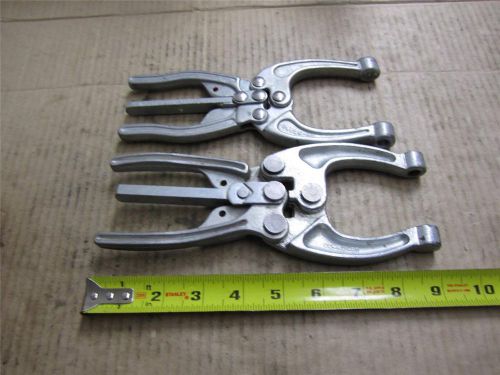 2 PC LARGE AIRCRAFT TOGGLE CLAMP PLIERS  DE- STA-CO  AIRCRAFT TOOLS