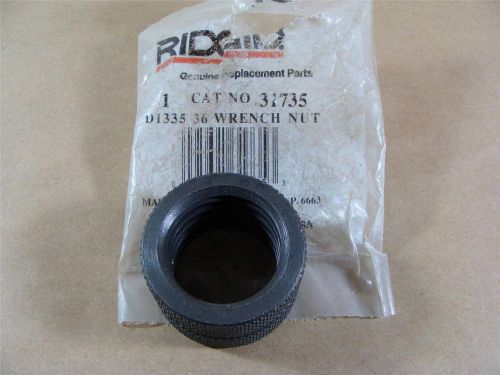 NEW RIDGID D1335 36&#034; PIPE WRENCH JAW NUT CATALOG # 31735 **FREE**SHIPPING** NOS