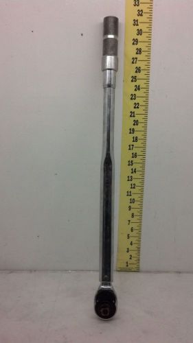 (1) PROTO BY STANLEY 6018 AB TORQUE WRENCH 3/4&#034; DRIVE RATCHETING HEAD