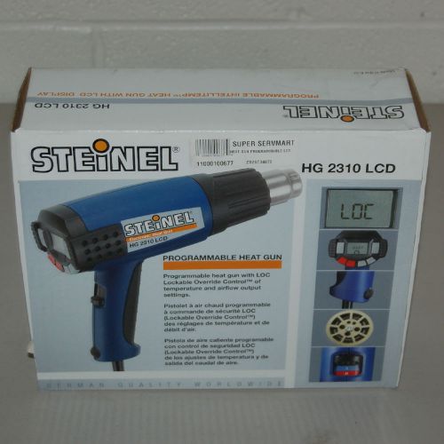 Steinel 34870 HG 2310 LCD Programmable Heat Gun, 120-1200 Degrees F, 1600 Watts