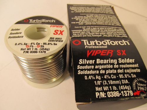 LEAD FREE SOLDER, 1 lb. Turbo Torch - same formula as Silvabrite 100