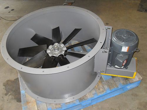 34&#034; DIA TUBE AXIAL FAN FOR PAINT SPRAY BOOTH ,SINGLE PHASE POWER