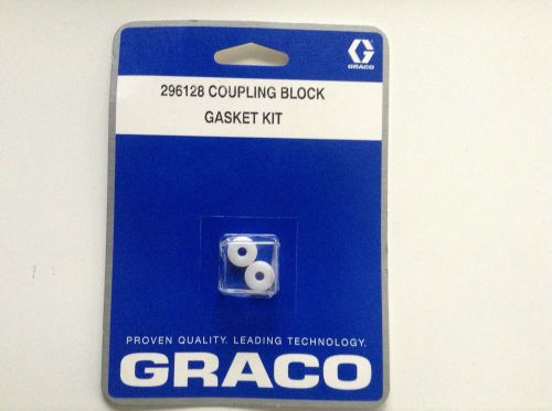 Graco 296128 coupling block gasket kit 2pack for gusmer gx7 spray guns for sale