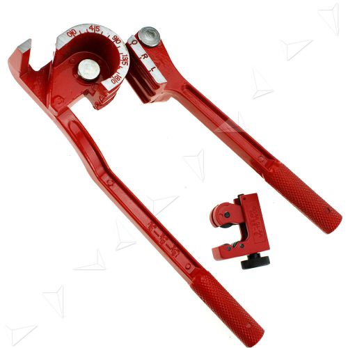 3 in 1 180°tube pipe bender 1/4 5/16 3/8 brake fuel pipe with tube cutter new for sale