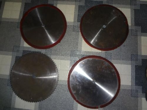 15 inch Carbide tipped saw blade lot of 4