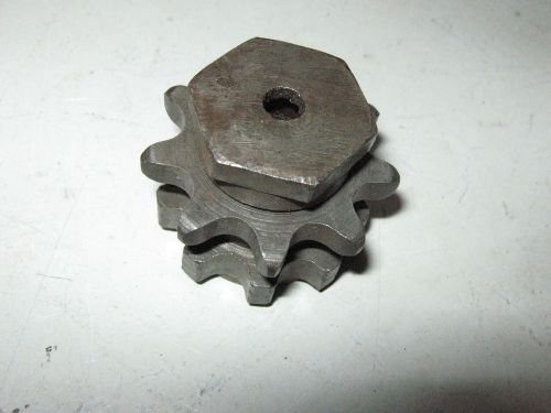 Old briggs &amp; stratton gas engine clutch gear &amp; nut 66733 66743  fh fi l m s t for sale