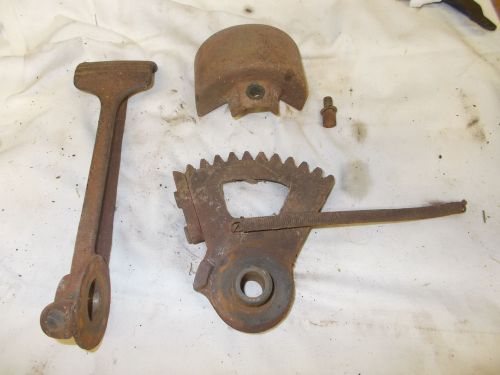 Antique Maytag 92 single cylinder hit and miss gas engine parts lot kick pedal