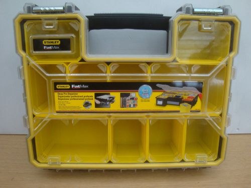 3 x stanley fatmax deep pro storage organiser carrying cases 1 97 518 for sale